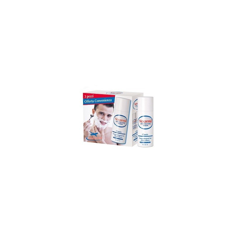 NOXZEMA PROTECTIVE SHAVE TRAVEL CLASSIC 3 X 50 ML