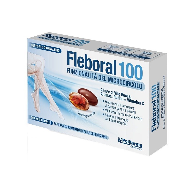 FLEBORAL 100 30 CAPSULE MOLLI FLEBORAL 100 30 CAPSULE MOLLI