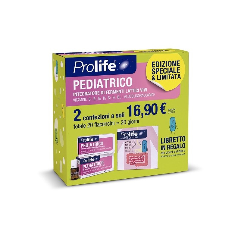 BIPACK PROLIFE PEDIATRICO 10 FLACONCINI BIPACK PROLIFE PEDIATRICO 10 FLACONCINI