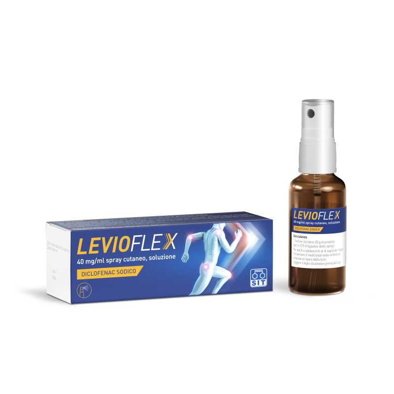 LEVIOFLEX*40MG/ML SPRAY CUTANE