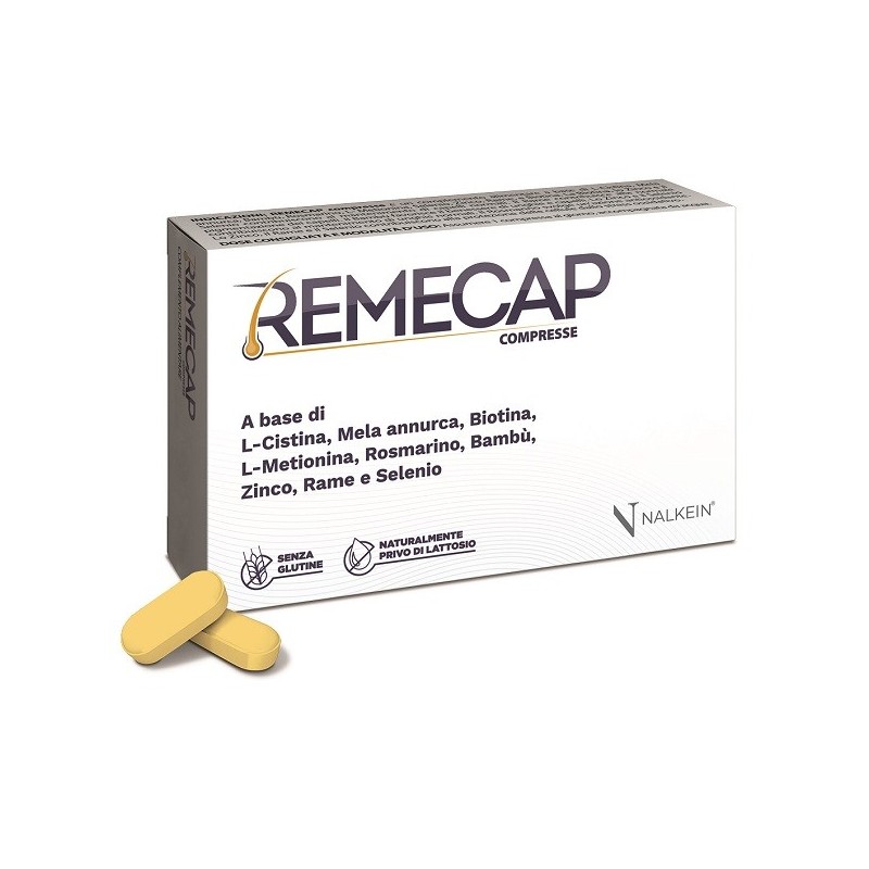 REMECAP 30 COMPRESSE RIVESTITE DA 1,25 G SENZA GLUTINE NATURALMENTE PRIVO DI LATTOSIO