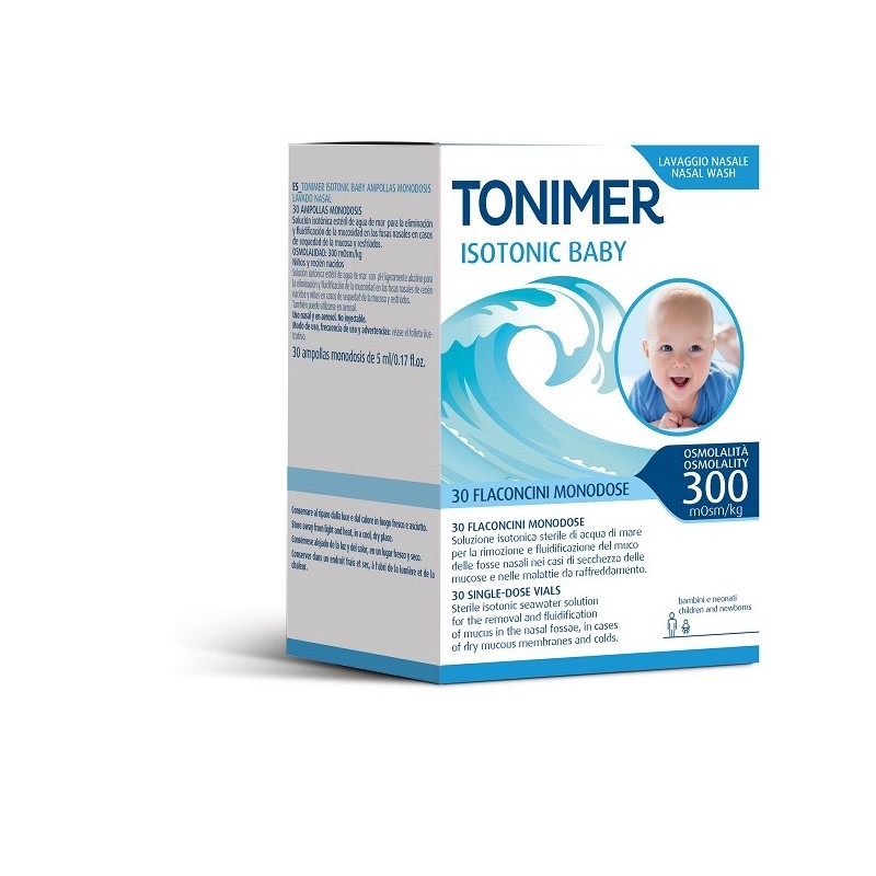 ISOTONIC BABY TONIMER 30 FLACONCINI MONODOSE 5 ML