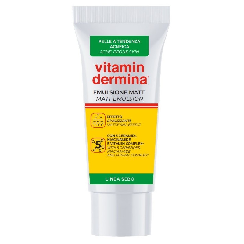 VITAMINDERMINA SEBO EMULSIONE MATTINO 40 ML