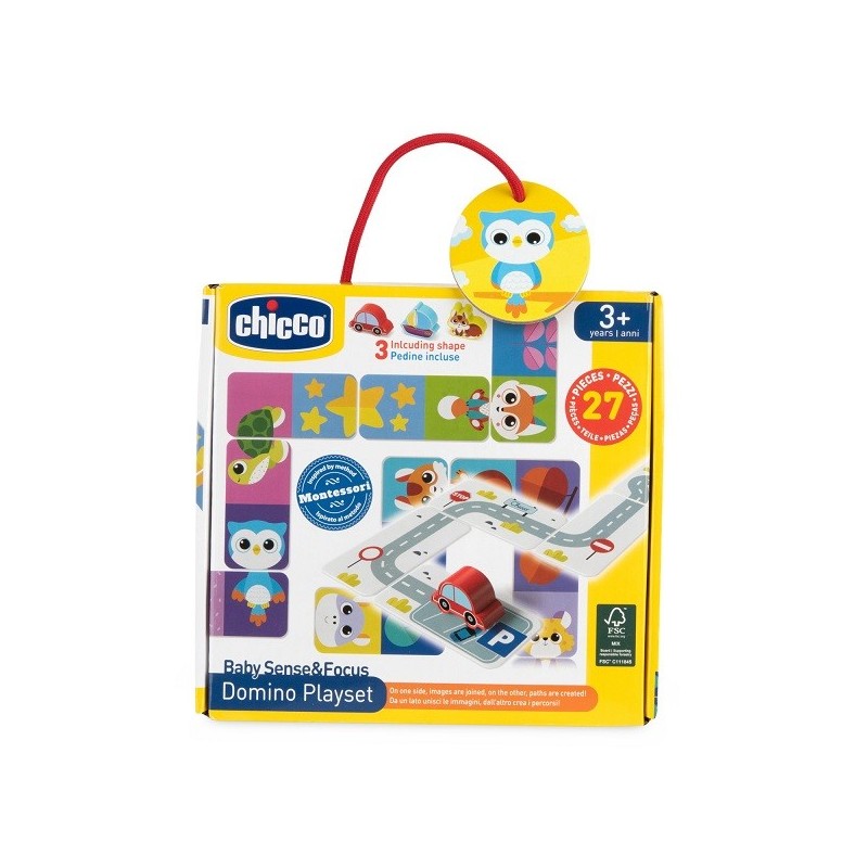 CHICCO GIOCO BABY SENSE&FOCUS SET GIOCO DOMINO