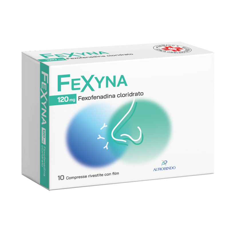FEXYNA*10CPR RIV 120MG FEXYNA*10CPR RIV 120MG