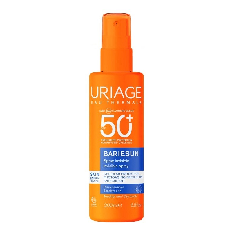 URIAGE EAU THERMALE BARIESUN SPF50+ SPRAY INVISIBLE SENZA PROFUMO 200 ML URIAGE EAU THERMALE BARIESUN SPF50+ SPRAY INVISIBLE SENZA PROFUMO 200 ML