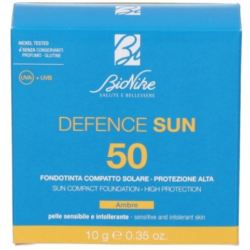 DEFENCE SUN 50 FONDOTINTA COMPATTO N1 AMBRA 10 G
