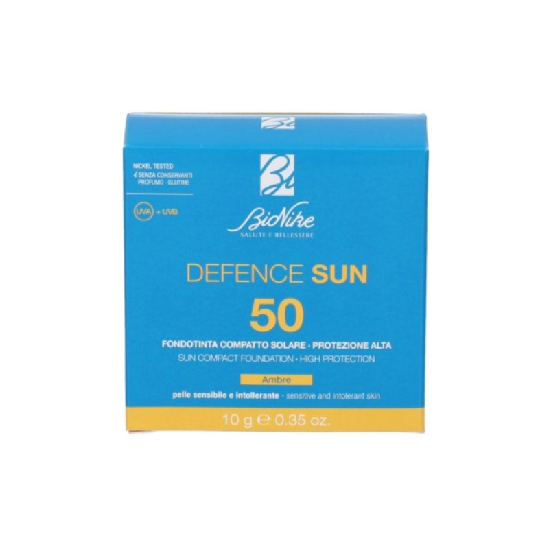DEFENCE SUN 50 FONDOTINTA COMPATTO N1 AMBRA 10 G
