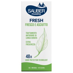 SAUBER DEO 48H FRESH FRESCO E ASCIUTTO GEL 30 ML