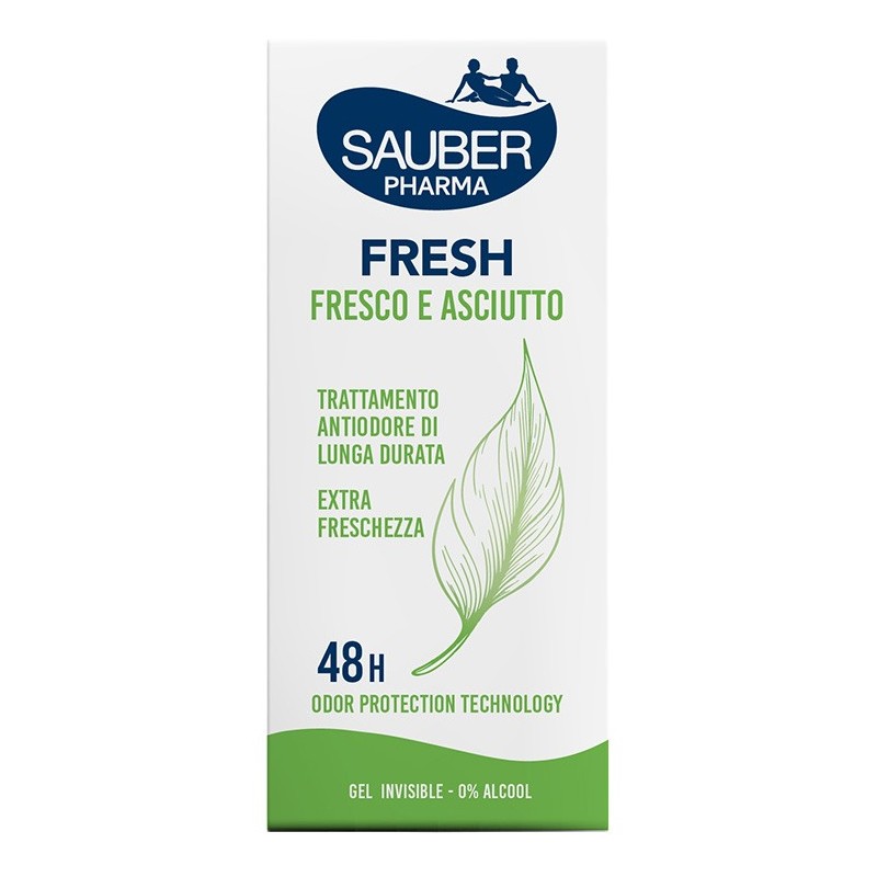 SAUBER DEO 48H FRESH FRESCO E ASCIUTTO GEL 30 ML
