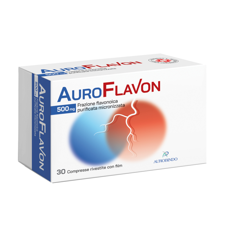 AUROFLAVON*30CPR RIV 500MG
