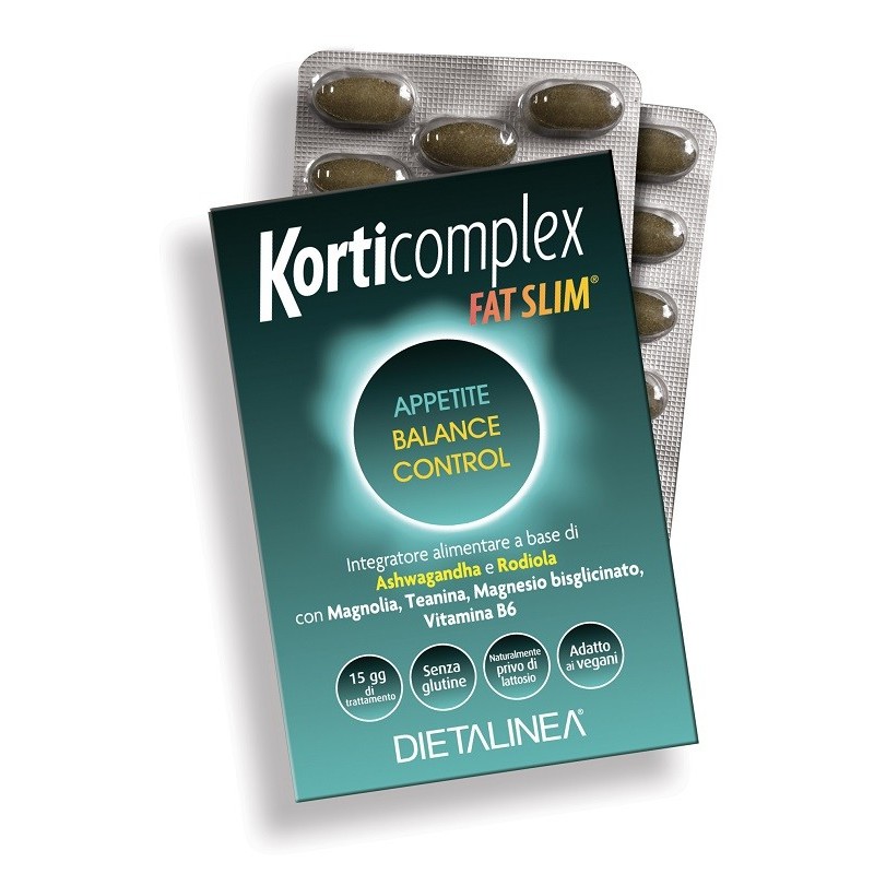DIETALINEA KORTICOMPLEX FAT SLIM 30 COMPRESSE