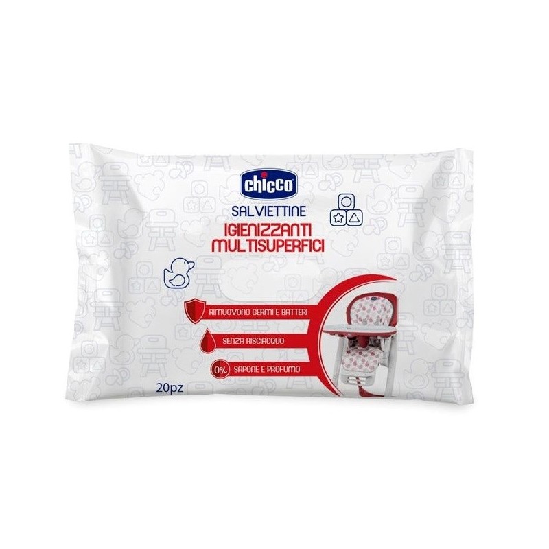 CHICCO SALVIETTINE IGIENIZZANTI 20 PEZZI