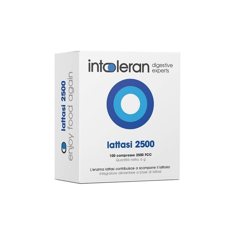INTOLERAN LATTASI 2500 100 COMPRESSE INTOLERAN LATTASI 2500 100 COMPRESSE