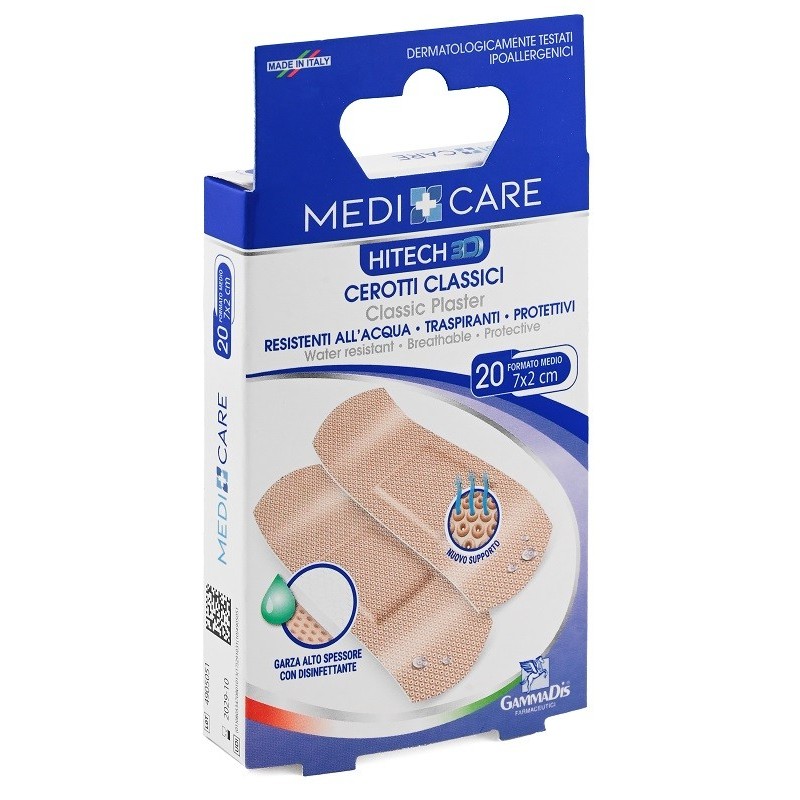 CEROTTO MEDICARE CLASSICI 3D MEDI 20 PEZZI