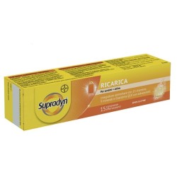 SUPRADYN RICARICA 15 COMPRESSE EFFERVESCENTI