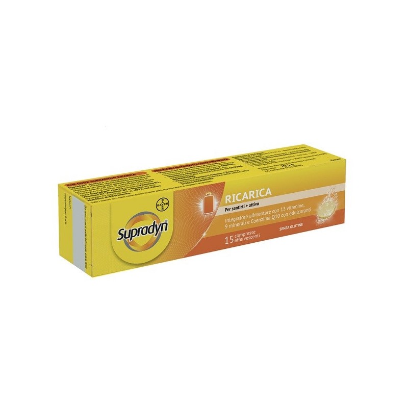 SUPRADYN RICARICA 15 COMPRESSE EFFERVESCENTI