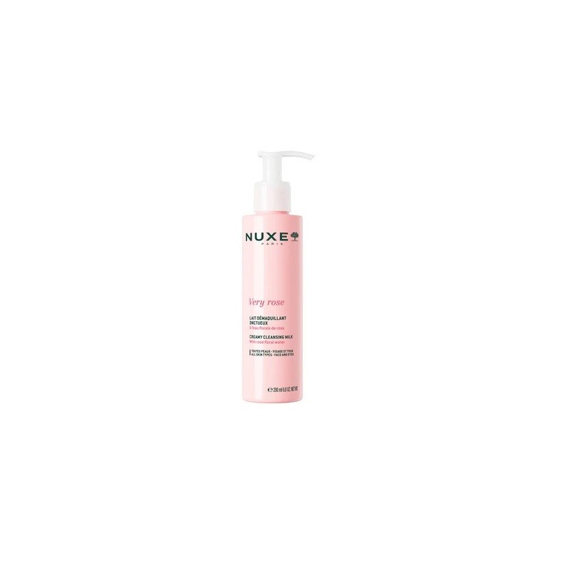 NUXE VERY ROSE CREAMY CLEANSING MILK 200 ML NUXE VERY ROSE CREAMY CLEANSING MILK 200 ML
