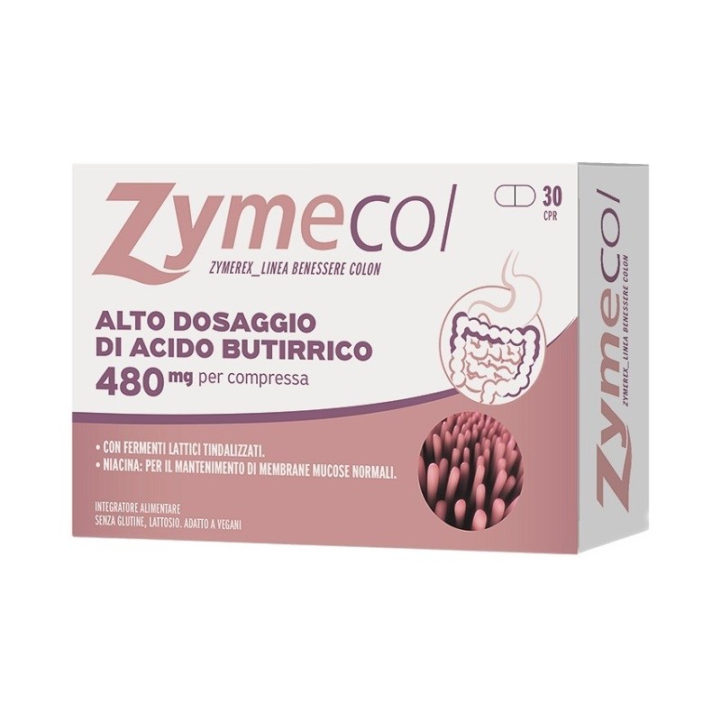 ZYMEREX ZYMECOL 30 COMPRESSE SENZA GLUTINE SENZA LATTOSIO