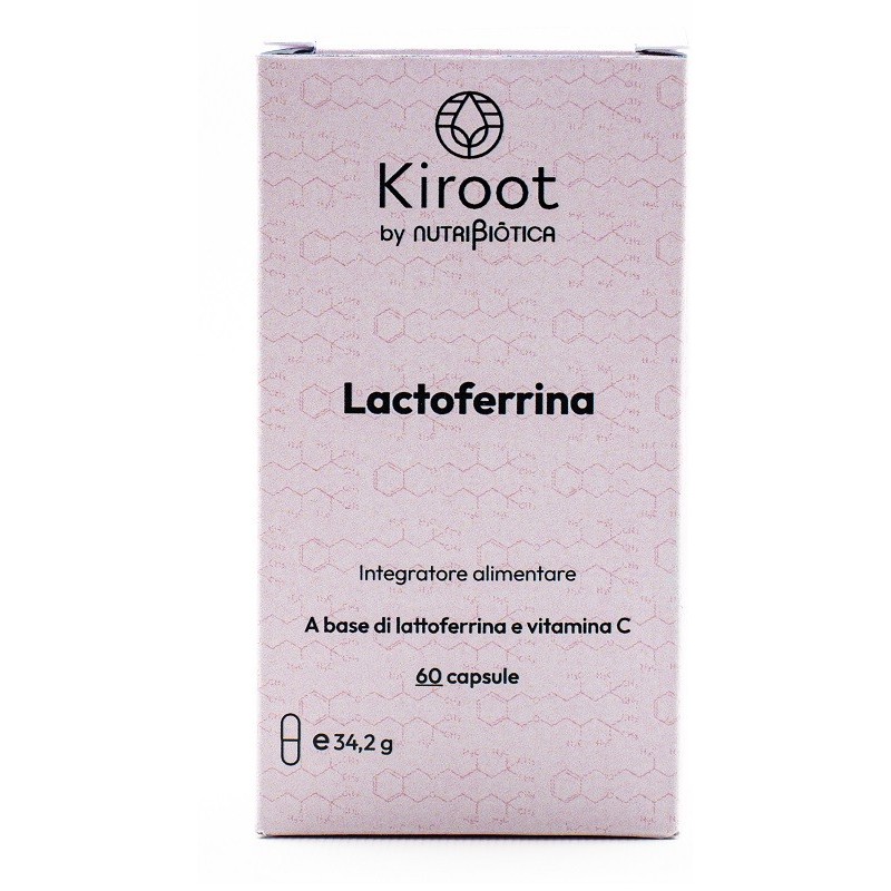 KIROOT BY NUTRIBIOTICA LACTOFERRINA 60 CAPSULE SENZA GLUTINE SENZA LATTOSIO