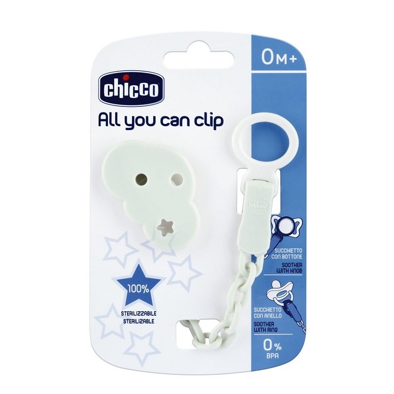 CHICCO CLIP UNIVERSALE NUVOLA CHICCO CLIP UNIVERSALE NUVOLA