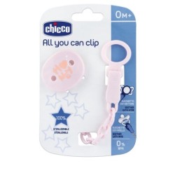 CHICCO CLIP UNIVERSALE ROSA