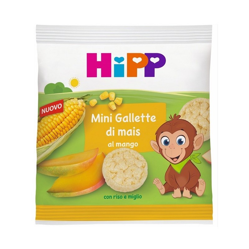 HIPP MINI GALLETTE MAIS MANGO 23 G