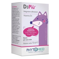 D3PIU' FORMULA MODIFICATA GOCCE ORALE 15 ML