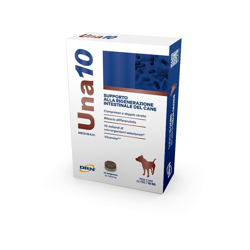 DRN UNA10 MEDIMAXI 10 COMPRESSE DA 1400 MG