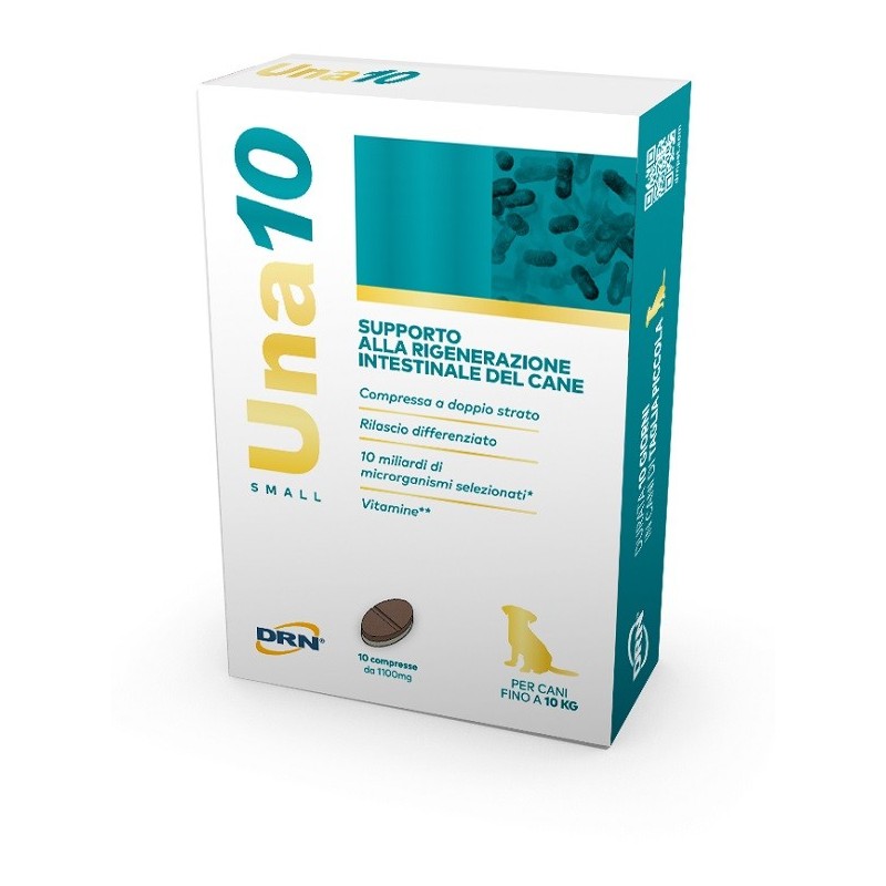 DRN UNA10 SMALL 10 COMPRESSE DA 1100 MG