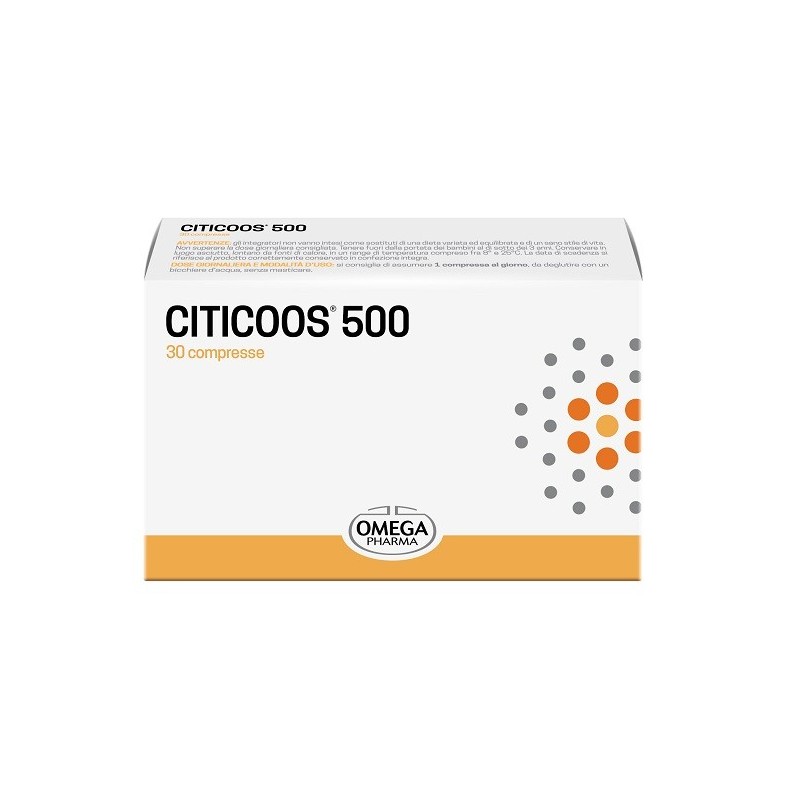 CITICOOS 500 30 COMPRESSE SENZA GLUTINE E LATTOSIO
