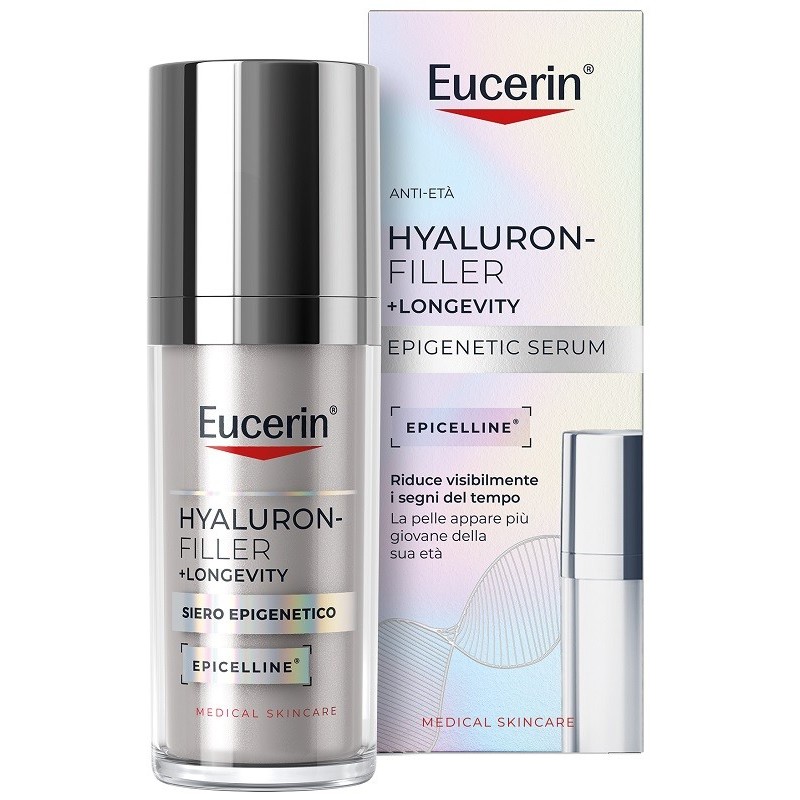 EUCERIN HYALURON FILLER +LONGEVITY SIERO EPIGENETICO 30 ML