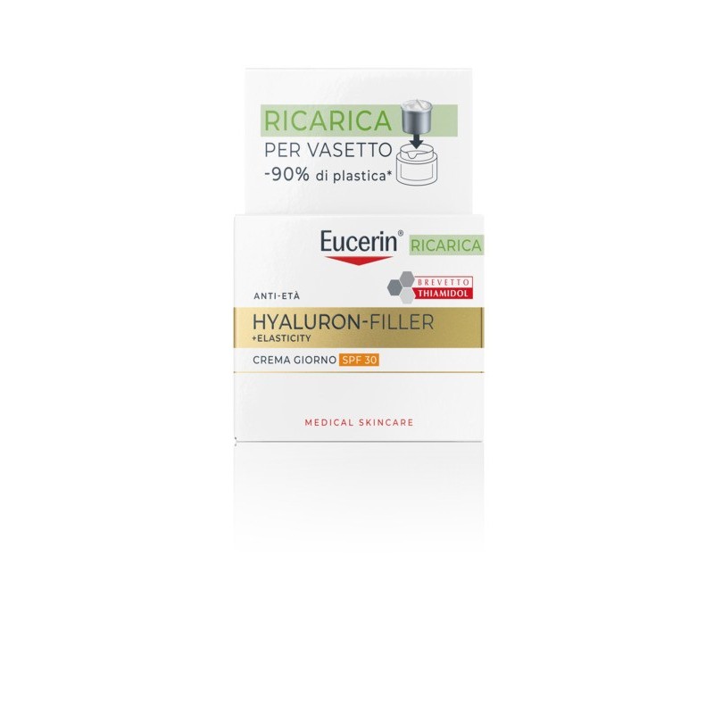 EUCERIN HYALURON FILLER+ ELASTICITY CREMA GIORNO SPF30 REFILL 50 ML