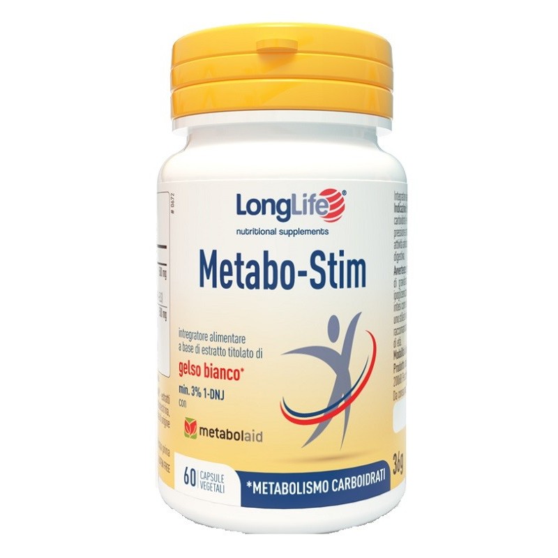 LONGLIFE METABO STIM 60 CAPSULE VEGETALI SENZA GLUTINE