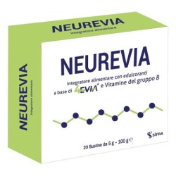 NEUREVIA 20 BUSTINE DA 5 G CON EDULCORANTI SENZA ZUCCHERI SENZA GLUTINE NATURALMENTE PRIVO DI LATTOSIO