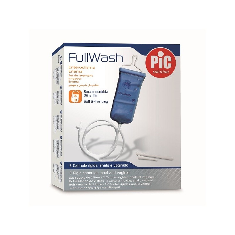 PIC SOLUTION FULLWASH ENTEROCLISMA KIT CLISTERE