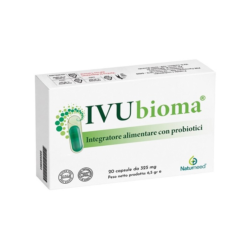 IVUBIOMA 20 CAPSULE SENZA GLUTINE NATURALMENTE PRIVO DI LATTOSIO