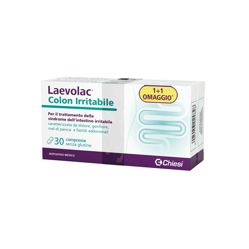 LAEVOLAC COLON IRRITABILE 30 COMPRESSE SENZA GLUTINE BIPACCO