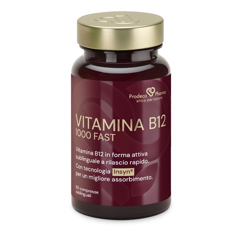 PRODECO INSYN VITAMINA B12 1000 FAST 60 COMPRESSE SUBLINGUALI