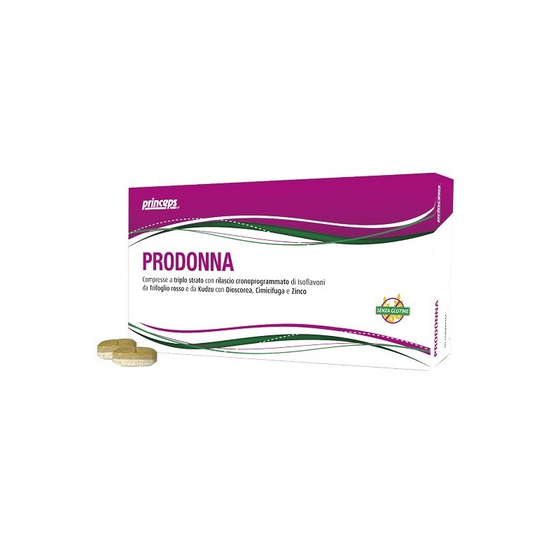 PRODONNA 30 COMPRESSE SENZA GLUTINE NATURALMENTE PRIVO DI LATTOSIO
