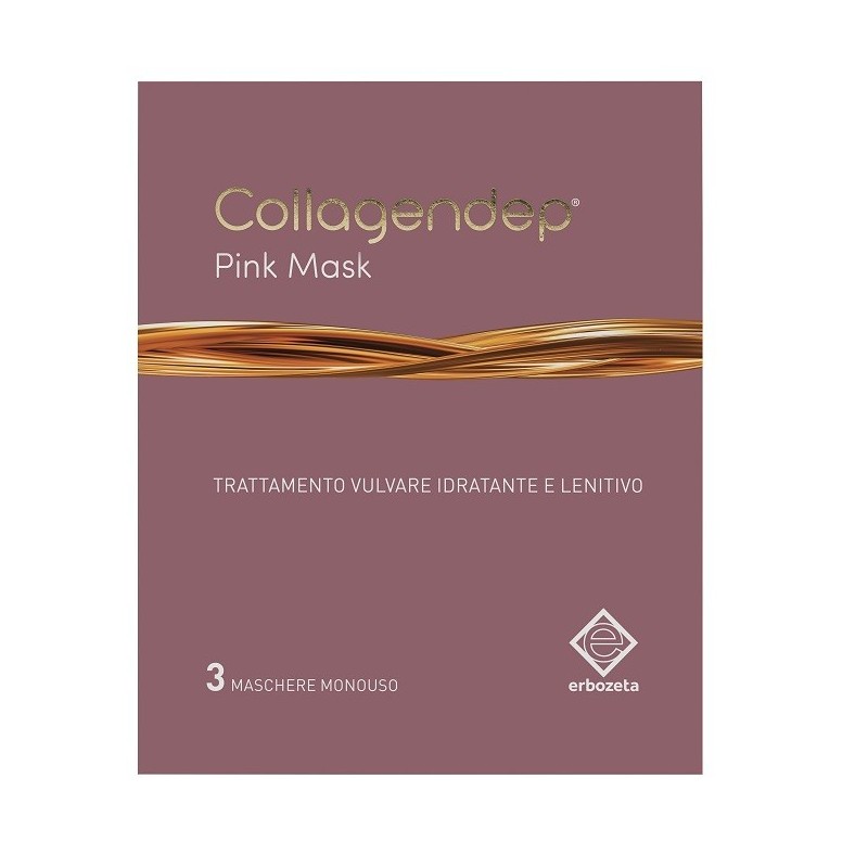 COLLAGENDEP PINK MASK MASCHERA VULVARE IDRATANTE & LENITIVA 3 PEZZI COLLAGENDEP PINK MASK MASCHERA VULVARE IDRATANTE & LENITIVA 3 PEZZI