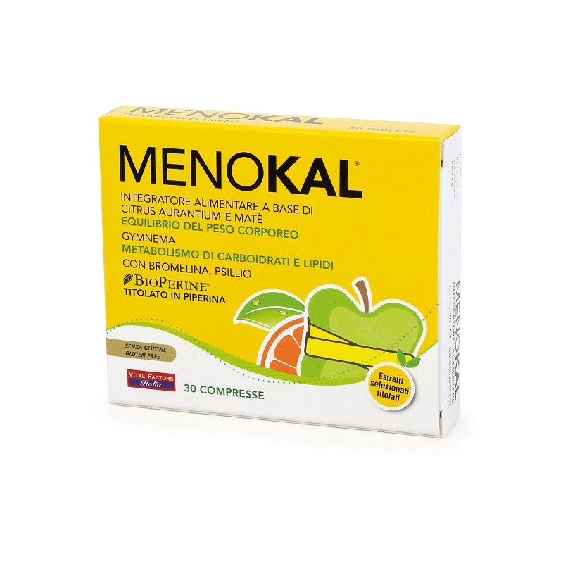 MENOKAL 30 COMPRESSE SENZA GLUTINE