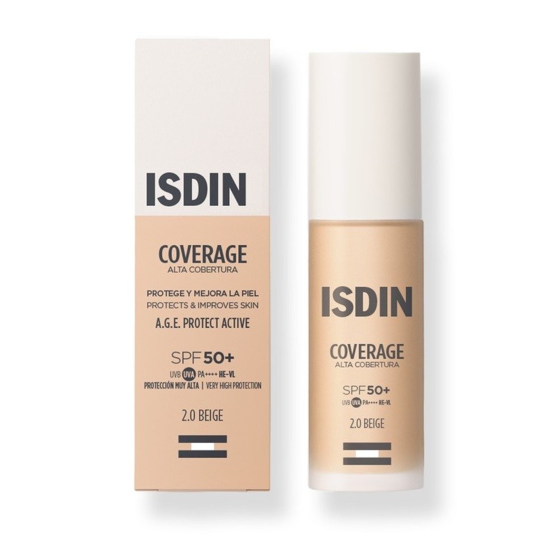 COVERAGE 2,0 BEIGE SPF50+ FONDOTINTA CON PROTEZIONE MOLTO ALTA 30 G