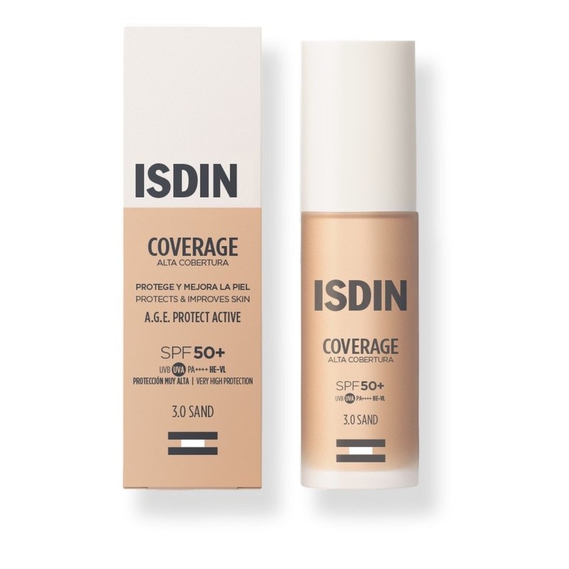 COVERAGE 3,0 SAND SPF50+ FONDOTINTA CON PROTEZIONE MOLTO ALTA 30 G