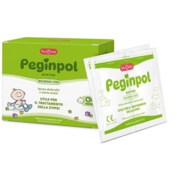 PEGINPOL 20 BUSTINE DIVISIBILI DA 10 G MACROGOL 3350 SENZA GLUTINE SENZA LATTOSIO