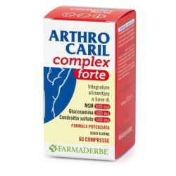 ARTHROCARIL COMPLEX FORTE 60 COMPRESSE FORMULA POTENZIATA SENZA GLUTINE