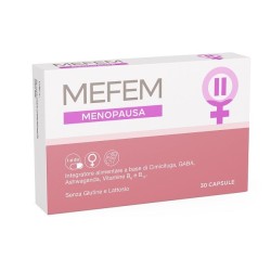 MEFEM MENOPAUSA 30 CAPSULE SENZA GLUTINE E SENZA LATTOSIO