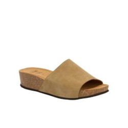 VEGAS MULE LEASUE W DARK BEIGE 39