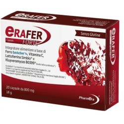 ERAFER FORTE 20 CAPSULE 800 MG SENZA GLUTINE