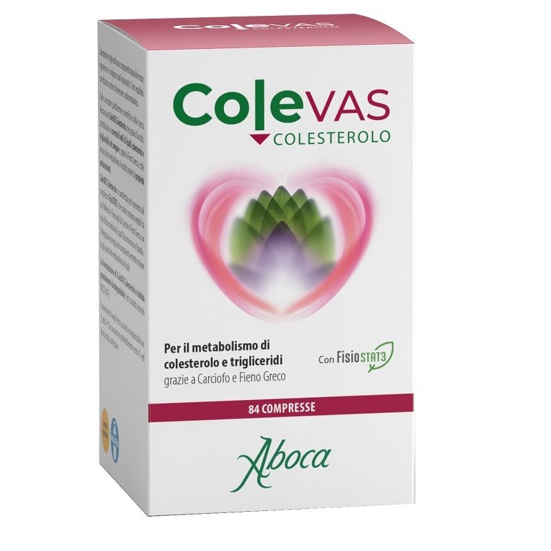 COLEVAS COLESTEROLO 84 COMPRESSE SENZA GLUTINE E LATTOSIO